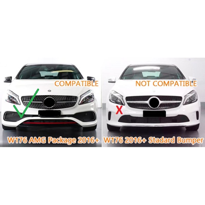 Tuning Schweiz Amg Flaps Schwarz Mercedes A Klasse