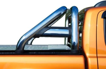 Überrollbügel 76mm aus Edelstahl Ford Ranger (2012-2022) & Ranger Raptor (05/2019-2022)
