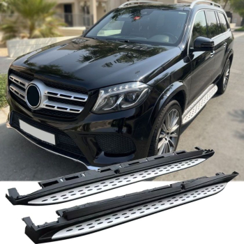 Alu Trittbretter für Mercedes GLS / X166 / 2016-2019