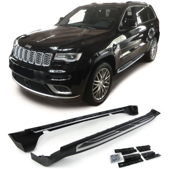 Alu Trittbretter Flankenschutz für Jeep Grand Cherokee WK2 10-17