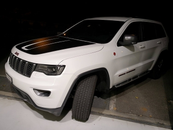 Alu Trittbretter Flankenschutz für Jeep Grand Cherokee WK2 10-17
