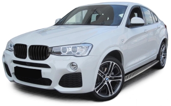 Alu Trittbretter BMW X4 / F26 1