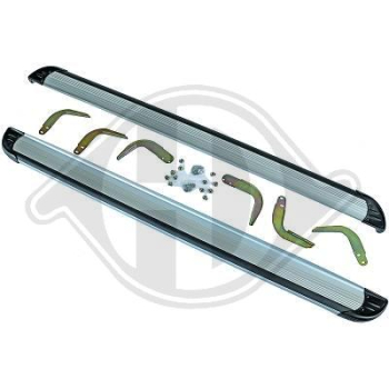 Set Alu Trittbretter Isuzu D-MAX 02-06