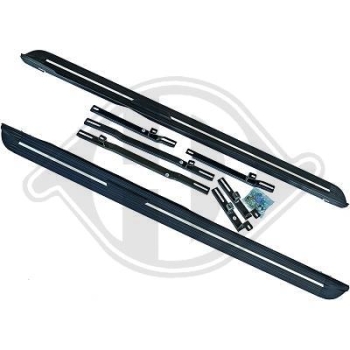 Alu Trittbretter Nisaan Qashqai / J10