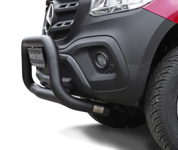 Frontschutzbügel Stahl schwarz 76 mm Mercedes Benz X-Klasse inkl. CH Gutachten