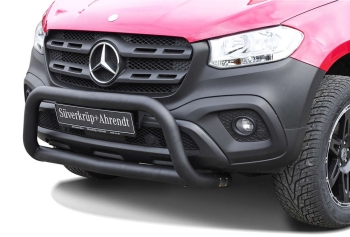 Frontschutzbügel mit Unterfahrschutz schwarz 76 mm Mercedes Benz X-Klasse inkl. CH Gutachten