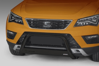 Frontschutzbügel 63 mm Schwarz Seat Ateca (2018-) inkl. CH Gutachten