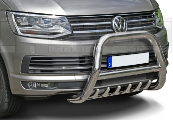 Frontschutzbügel mit Unterfahrschutz 76 mm VW T6 (2015- ) (aus Edelstahl) inkl. CH Gutachten