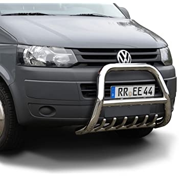 Frontschutzbügel mit Unterfahrschutz 76 mm VW T5 (2003 bis 2015) (aus Edelstahl) inkl. CH Gutachten