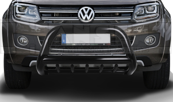 Frontschutzbügel mit Unterfahrschutz 89 mm VW Amarok (2010-) (aus pulverbeschichtetem Stahl) inkl. CH Gutachten