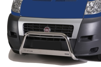 Frontschutzbügel 63 mm (aus Edelstahl) für Fiat Ducato 2006-2013 inkl. CH Gutachten