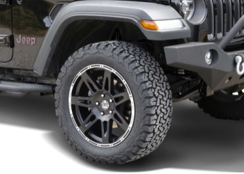 Jeep Wrangler JL (ab 2018) Kompletträder W-TEC Extreme 8,5x20 mit 275/55R20 BF Goodrich All Terrain