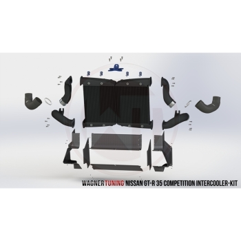 Comp. Ladeluftkühler Kit Nissan GT-R 35 2008-2010