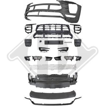 Turbo Optik Stossstange VA für Porsche Macan 2014-