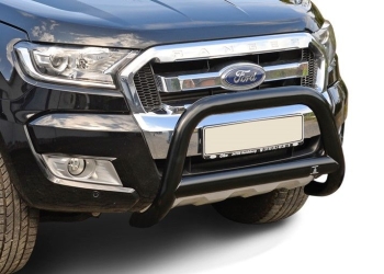Frontschutzbügel Schwarz 89 mm Ford Ranger (2012-2018)  inkl. CH Gutachten