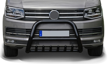 Frontschutzbügel mit Unterfahrschutz 76 mm VW T6 (2015- ) (aus pulverbeschichtetem Stahl)