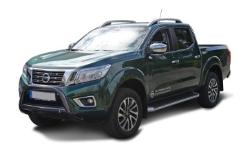 Frontschutzbügel ohne Unterfahrschutz schwarz Nissan Navara NP300 (ab 2016)