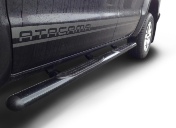 VW Amarok DOPPELKABINE (2010-2020) SCHWELLERROHRE Ø 100MM CHROM O. SCHWARZ