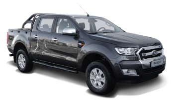 Schwellerrohre Stahl schwarz Ford Ranger Doka (2012-2018) & Doka (2019-)