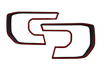 SCHEINWERFERUMRANDUNG VORNE (SET)  FÜR FORD RANGER (2023-) LIMITED & WILDTRAK