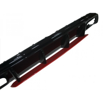 Mercedes A-Klasse AMG Look Diffusor Glanz-3