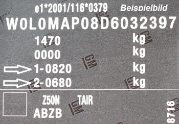 Achslast_ST X Gewindefahrwerk 2er BMW