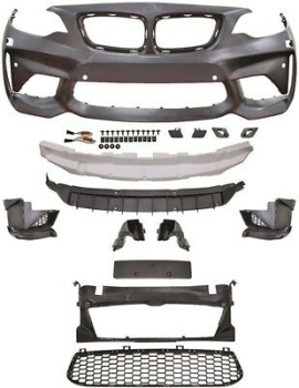 BMW F22 F23 Front- Stossstangen M2 Optik ohne NE