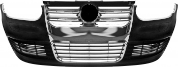 GOLF 4 STOSSSTANGE VORN CHROM Bj. 1997-2003