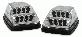 Mercedes W463 G Modell Dynamische LED Blinker Klarglas/Chrom