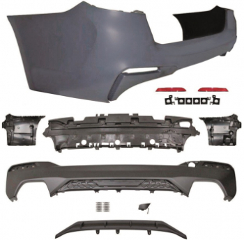 5er BMW G31 Touring M Performance Optik Stossstange Hinten 2017-