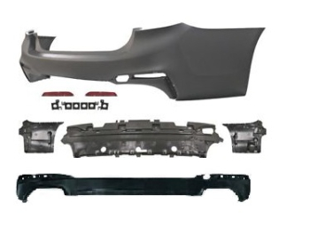 5er BMW G30 Limousine M Paket Optik Stossstange Hinten 2017-