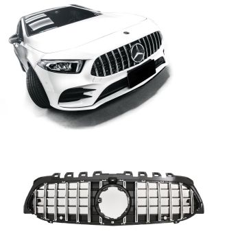 Grill Sport Kühlergrill für Mercedes W177 V177 360° PANAMERICANA AMG GT OPTIK