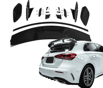 SPOILER DACHSPOILER HECKFLÜGEL AMG OPTIK SCHWARZ FÜR MERCEDES W177 A-KLASSE