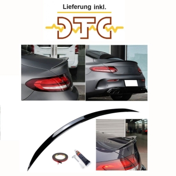 HECKSPOILER FÜR MERCEDES-BENZ C-KLASSE Coupé (C205) und Cabriolet (A205) mit DTC Gutachten