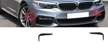 5er BMW G30 G31 Limousine Touring Zierblende links/rechts schwarz glanz