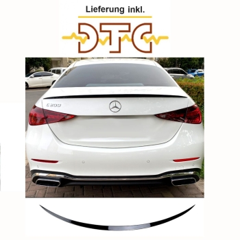 Mercedes C-Klasse W206 Limousine Heckspoiler Heckflügel mit DTC Gutachten V1 Optik