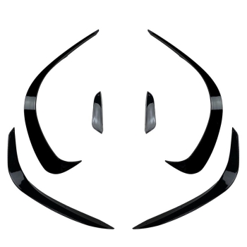 Mercedes C-Klasse W206 S206 AMG Line Front AERO FLAPS Spoiler Montiert