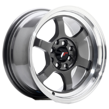 15 Zoll Felgen Felge Japan Racing Wheels JR12 Gun metal