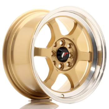 15 Zoll Felgen Felge Japan Racing Wheels JR12 Gold