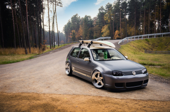 VW Golf Japan Racing Wheels JR15 Silver