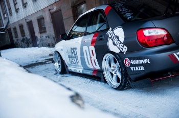 Subaru Japan Racing Wheels JR15 Silver