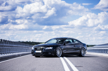 Audi A6 Japan Racing Wheels JR22 Silver