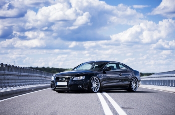 Audi A6 Japan Racing Wheels JR22 Silver