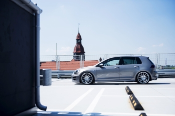 VW Golf  Japan Racing Wheels JR22 Silver