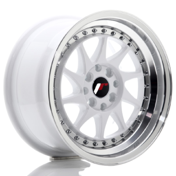 15 Zoll Felgen Felge Japan Racing Wheels JR26 White