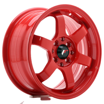 15 Zoll Felgen Felge Japan Racing Wheels JR3 Red