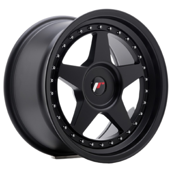 15 Zoll Felgen Felge Japan Racing Wheels JR6 Matt Black
