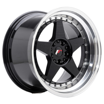 17 Zoll Felgen Felge Japan Racing Wheels JR6 Gossy Black