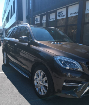 Alu Trittbretter Mercedes ML / W166