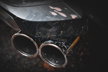 Sportauspuffanlage doppelseitig Sidepipe für Ford Ranger 3.2l  DC 2016-2018
